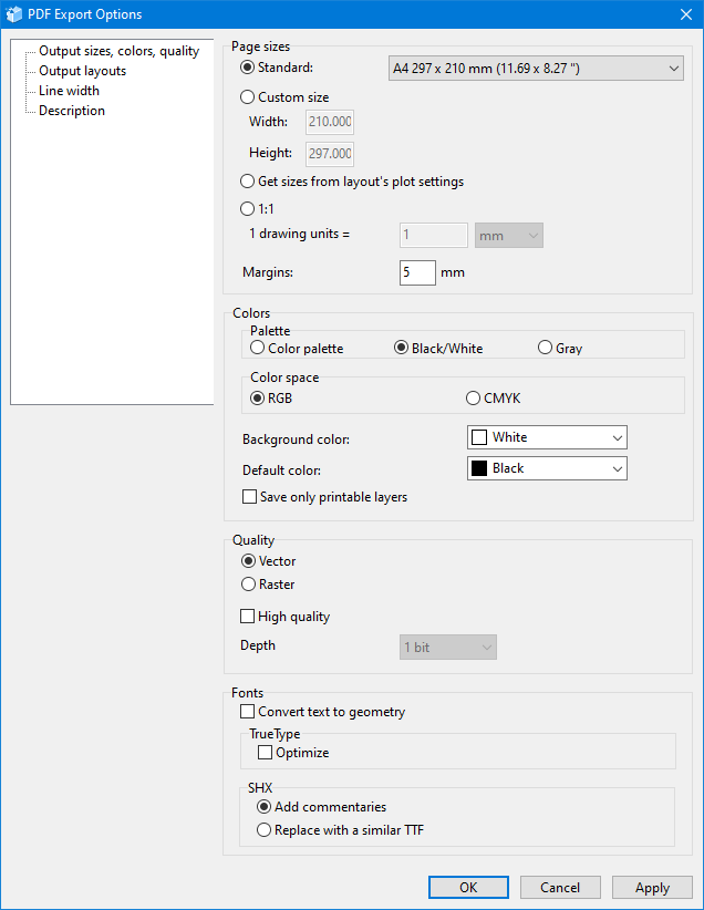 Solid Edge Pdf Export Options